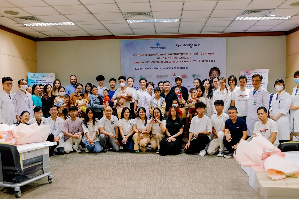 Mitsubishi Motors Việt Nam và Operation Smile đồng hành phẫu thuật cho hơn 20 trẻ em kém may mắn